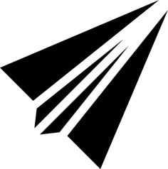 Paper Aeroplane Outline Svg Vector, Free Vectors File